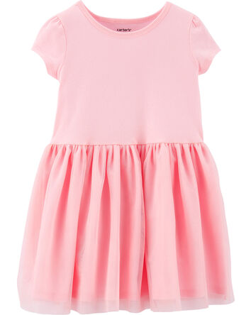 Toddler Tutu Jersey Dress, 