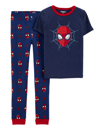 Kid 2-Piece Spider-Man 100% Snug Fit Cotton Pajamas, 