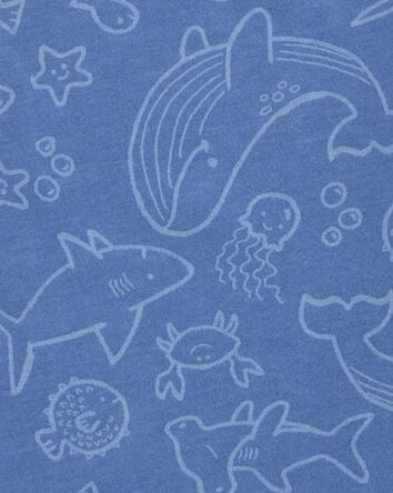 Toddler Sea Animals Graphic Tank - Blue, 