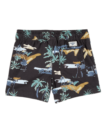 Baby Tropical Print Pull-On Short, 