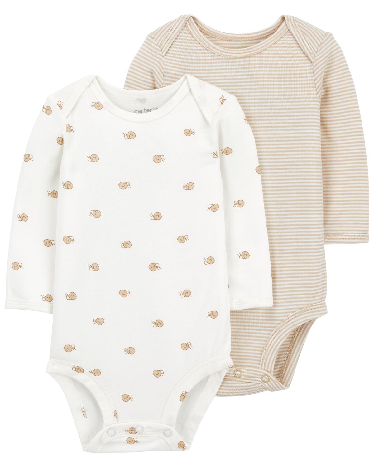 Multi Baby 2Pack PurelySoft LongSleeve Bodysuits
