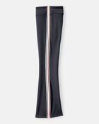 Girls Knit Flare Active Pants - Black, image 3 of 5 slides