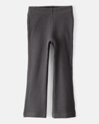 Toddler Girl Cotton Flare Active Pants - Black, image 1 of 4 slides