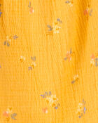 Baby 2-Piece Floral Print Crinkle Jersey Bodysuit Set, image 2 of 2 slides