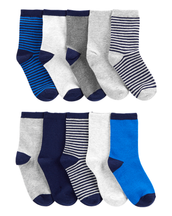 Kid 10-Pack Crew Socks, 