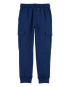 Kid Pull-On Knit Cargo Pants, image 2 of 5 slides