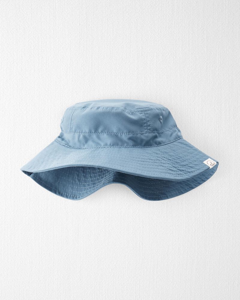 Toddler Recycled Twill Swim Hat, image 1 of 2 slides