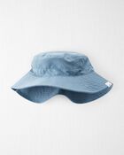 Toddler Recycled Twill Swim Hat, image 1 of 2 slides