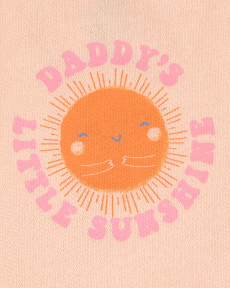Baby 'Daddy's Little Sunshine' Sleeveless Bodysuit, image 2 of 3 slides