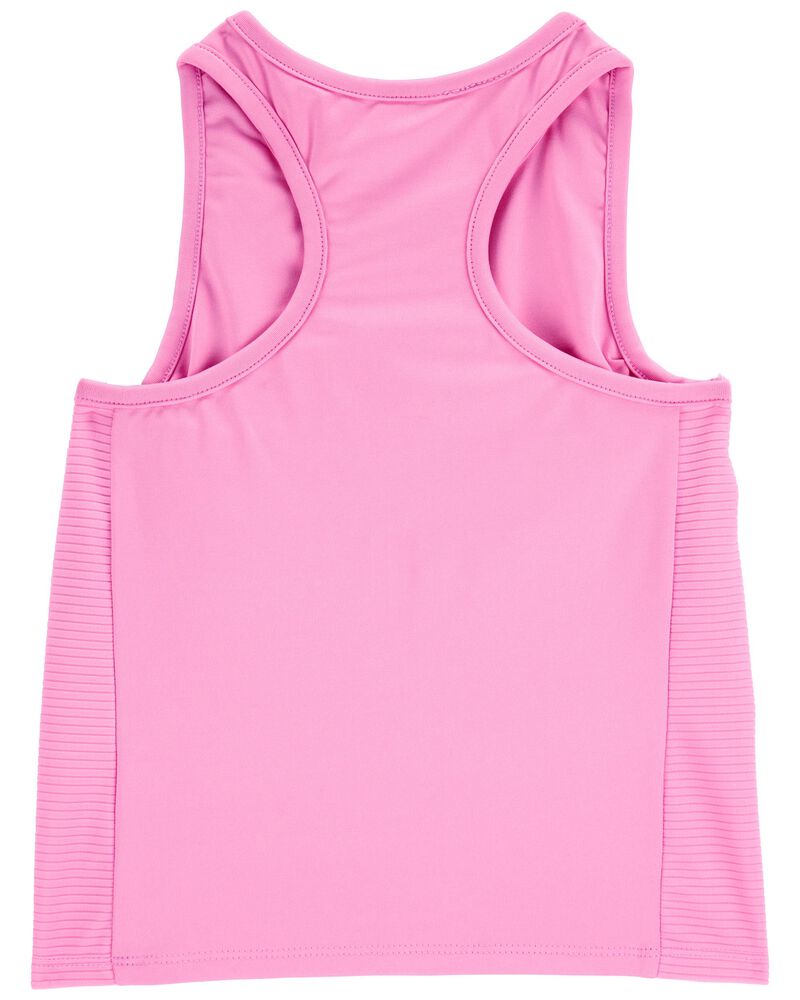 Kid Ribbed Active Tank, image 2 of 4 slides