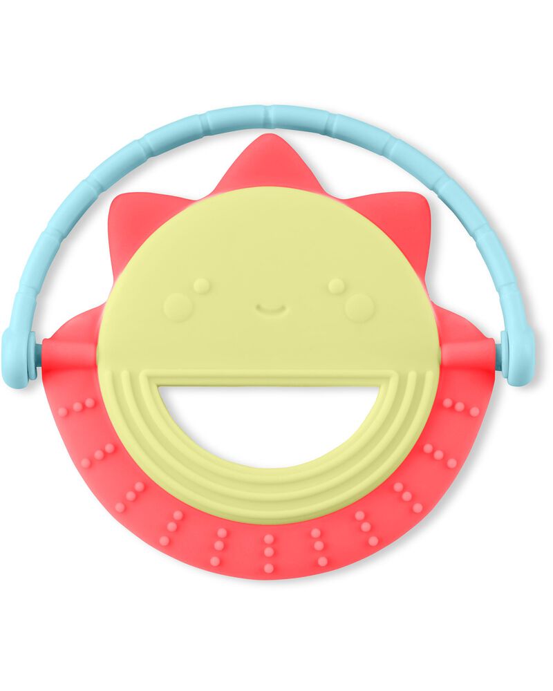 Silver Lining Cloud Teethe & Play Toy - Sun, image 1 of 7 slides