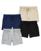 Toddler 4-Pack Pull-On French Terry Shorts
, image 1 of 21 slides