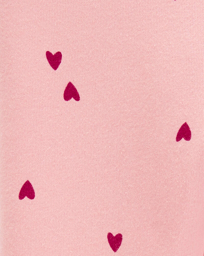 Baby Cotton Heart Stretch Leggings, image 3 of 5 slides