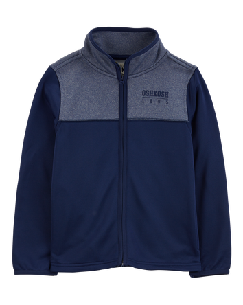 Kid OshKosh Logo Zip Jacket, 
