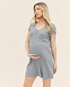 Adult Women's Maternity Essential Nightgown, image 6 of 10 slides