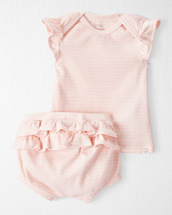 Baby 2-Piece Organic Cotton Rib Set, 