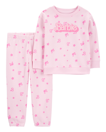 Baby 2-Piece Barbie Sweatshirt & Pant Set, 