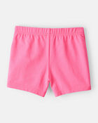 Toddler Girl 2-Pack Tumbling Shorts - Pink/Black, image 2 of 9 slides