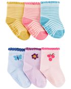 Baby 6-Pack Booties, image 1 of 2 slides