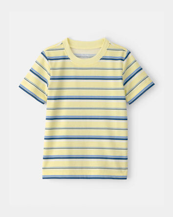 Toddler Striped T-Shirt - Yellow/Blue, 