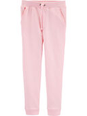 Pink - Kid Pull-On French Terry Joggers