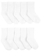 Toddler 10-Pack Crew Socks, image 1 of 2 slides