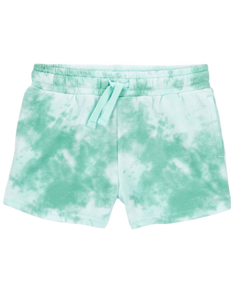 Toddler Tie-Dye Pull-On French Terry Shorts, image 1 of 2 slides