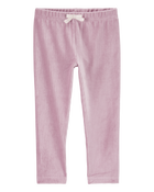 Baby Pull-On Velour Pants, image 1 of 4 slides