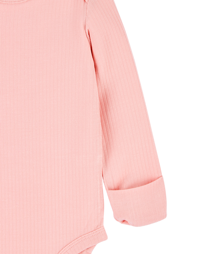 Baby 2-Pack Long-Sleeve PurelySoft Bodysuits, image 2 of 7 slides