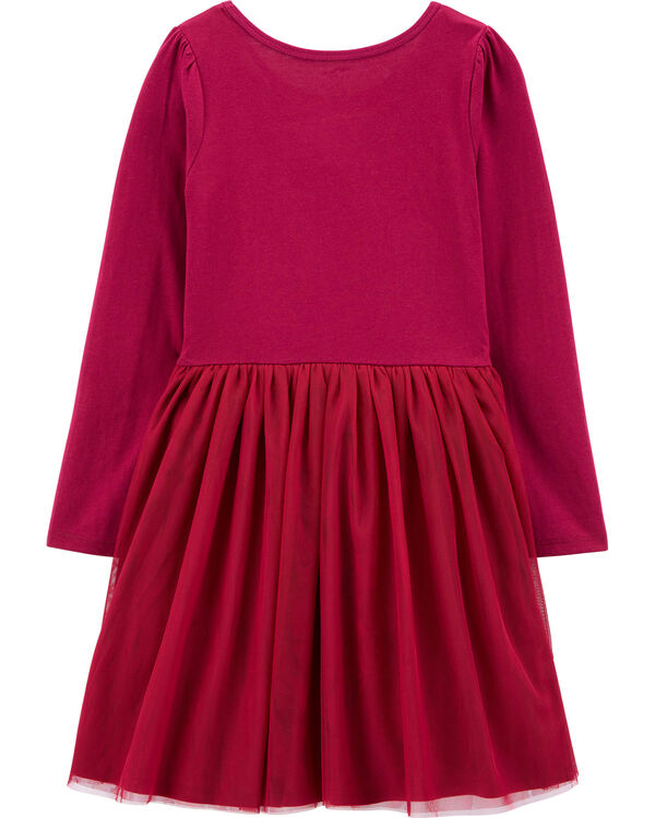 Purple Kid Tutu Jersey Dress | carters.com