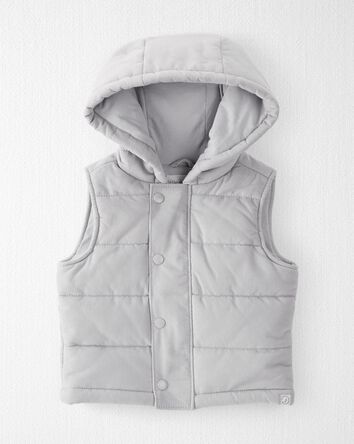 Baby Corduroy Puffer Vest Made with Organic Cotton, 