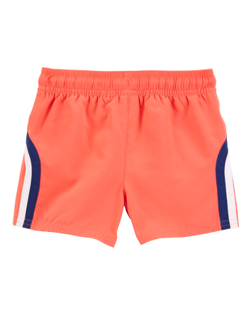 Toddler Boy Striped Swim Trunks, 