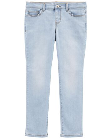 Kid Blue Ice Wash Plus-Fit Skinny-Leg Jeans, 