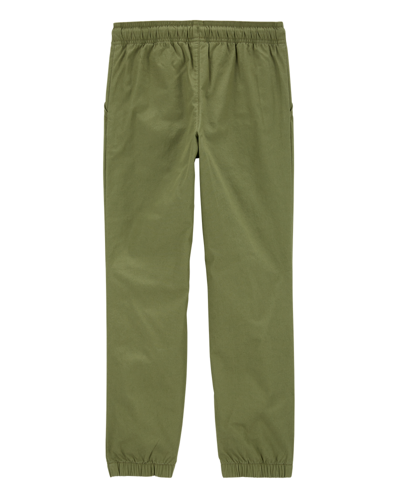 Kid Pull-On Poplin Pants, image 2 of 5 slides