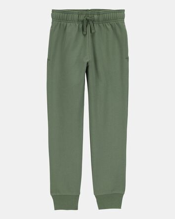 Boys Pull-On Drawstring Joggers - Green, 
