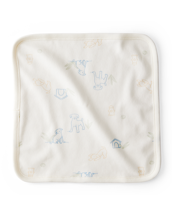 Baby 6-Pack Wash Cloths - Blue, 