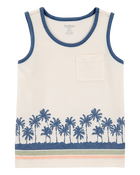 Baby Palm Tree Print Tank, image 3 of 4 slides