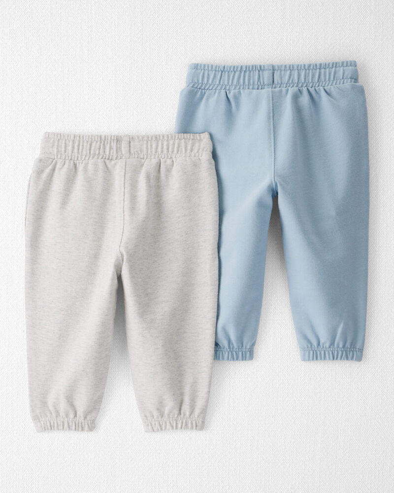 Baby Organic Cotton French Terry Sweatpants, image 2 of 6 slides