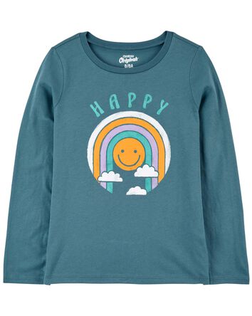 Kid Happy Rainbow Graphic Tee, 