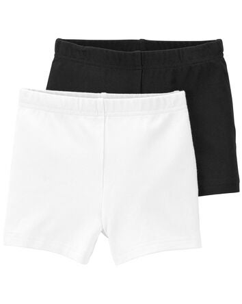 Toddler 2-Pack Bike Shorts, 