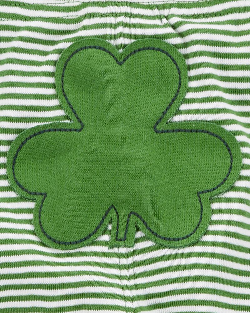 Baby 2-Piece First St. Patrick's Day Bodysuit Pant Set, image 2 of 4 slides