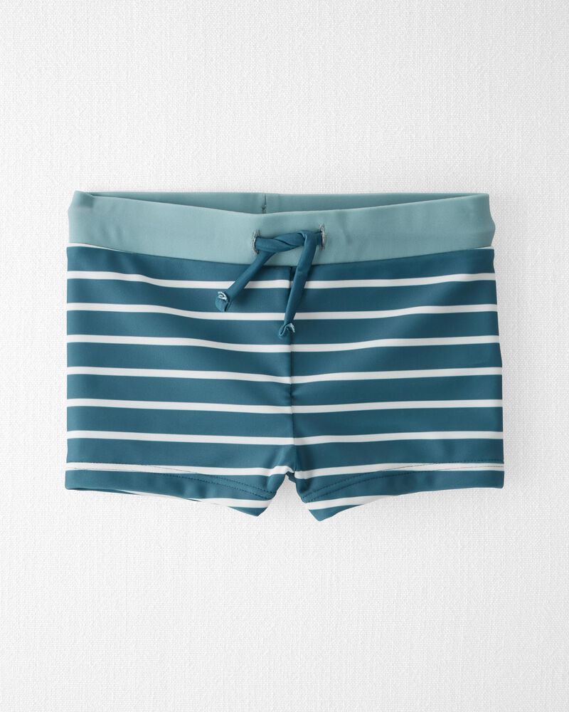Baby Striped Recycled Swim Trunks, image 1 of 3 slides