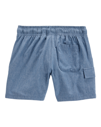 Toddler Everyday Quick Dry Shorts - Blue, 
