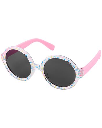 Baby Confetti Round Sunglasses, 