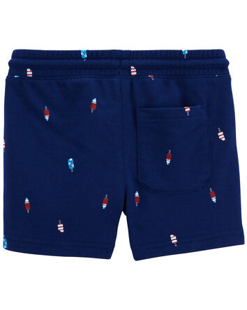 Toddler Popsicle Pull-On French Terry Shorts, 