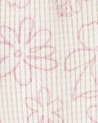 Baby Girl Floral Pull-On Thermal Pants, image 3 of 4 slides