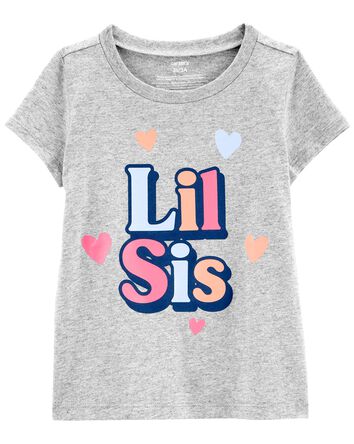 Toddler Lil Sis Graphic Tee, 