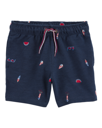Toddler 4th Of July Pull-On Shorts, 