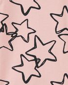 Kid 4-Piece Stars 100% Snug Fit Cotton Pajamas, image 3 of 4 slides
