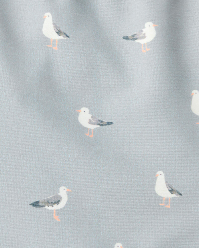 Toddler Girl Recycled Seagull-Print Swimsuit, image 4 of 5 slides